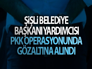 Şişli Belediye Başkanı Yardımcısı PKK operasyonunda gözaltına alındı