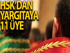 HSK, Yargıtay'a 11 yeni üye seçti
