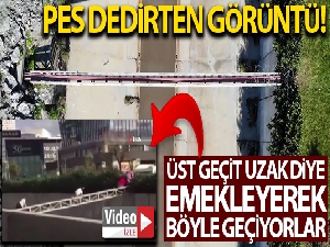 Bağcılar'da pes dedirten görüntü kamerada