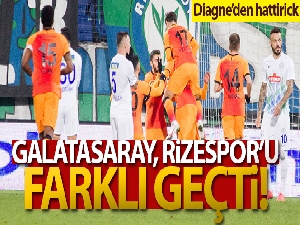 ÖZET İZLE| Rizespor 0-4 Galatasaray Maç Özeti ve Golleri İzle