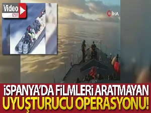 İspanya'da film gibi uyuşturucu operasyonu: 2 ton esrar ele geçirildi