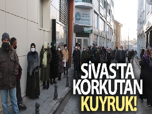 Sivas'ta korkutan kuyruk