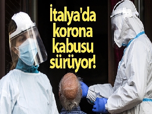 İtalya'da son 24 saatte Covid-19'dan 684 ölüm