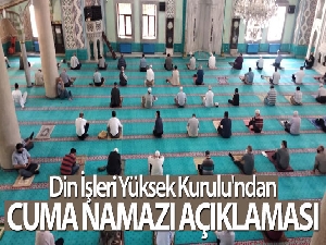 Din İşleri Yüksek Kurulu'ndan, cuma namazına ilişkin açıklama