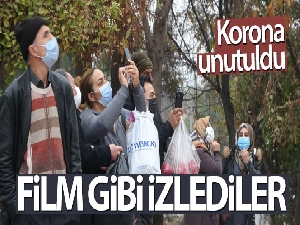 Korona unutuldu, intihara teşebbüsü vatandaşlar film gibi izledi