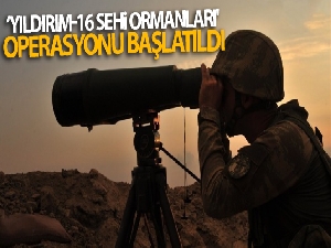 İçişleri Bakanlığınca Bitlis'te 'Yıldırım-16 Sehi Ormanları' operasyonu başlatıldı