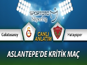 Galatasaray evinde Hatayspor'u 3-0 mağlup etti