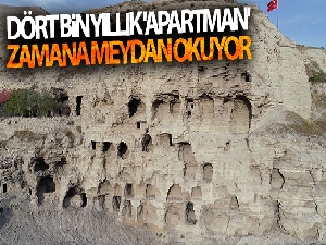 Dört bin yıllık 'apartman', zamana meydan okuyor