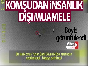 Yunanistan'ın göçmenleri ölüme terk ettiği dakikaların görüntüleri