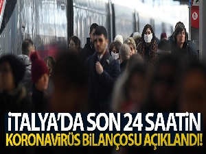 İtalya'da son 24 saatte korona virüsten 634 kişi öldü