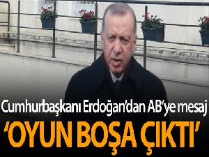 Cumhurbaşkanı Erdoğan: 'AB zirvesinde aklıselim sahibi ülkeler, olumlu tavırla bazı ülkelerin oyununu boşa çıkardı'