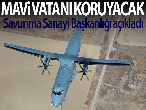 P-72 deniz karakol uçağı mavi vatanı koruyacak