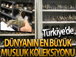 Dünyanın en büyük musluk koleksiyonu Türkiye'de