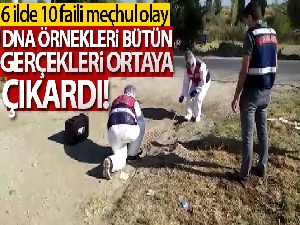 DNA örnekleri bütün foyalarını ortaya çıkardı!