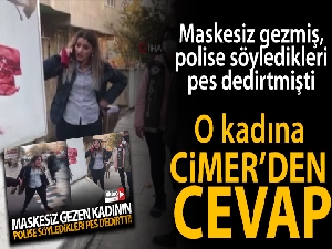 Polisleri tehdit eden kadına CİMER'den cevap: 'Boşuna zahmet edip yazma'