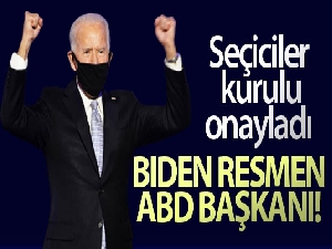 Joe Biden'ın ABD Başkanlığı onaylandı