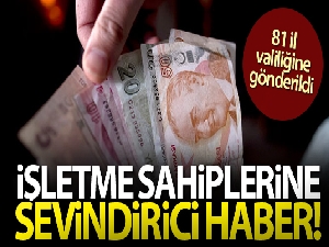 Bakan Kurum'dan işletme sahiplerine sevindirici haber