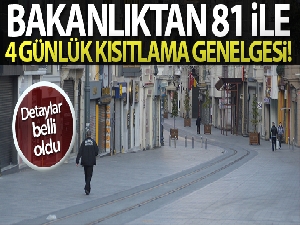 İçişleri Bakanlığı'ndan 81 İl Valiliğine 'Covid-19 Salgını' genelgesi