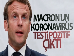 Fransa Cumhurbaşkanı Macron'un korona virüs testi pozitif çıktı