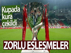 Ziraat Türkiye Kupası'nda son 16 Turu eşleşmeleri belli oldu