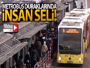 Cevizlibağ'da adeta insan seli