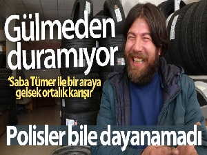 Gülmeden duramıyor, herkes gülmek için yanına geliyor