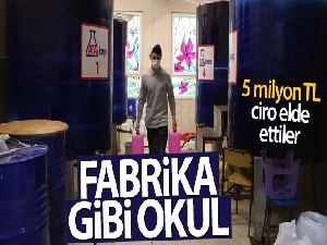 'Fabrika gibi okul'dan 5 milyon TL ciro