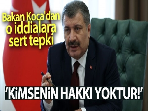 Sağlık Bakanı Koca: 'Araştırmacı bir gazeteciye yakışan kendi belgesini kendisi temin ederek arkasında durmasıdır'