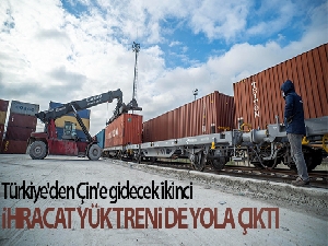 Ulaştırma ve Altyapı Bakanlığı: "Türkiye'den Çin'e gidecek ikinci ihracat yük treni de yola çıktı"