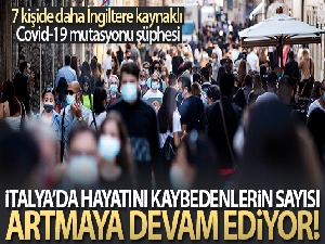 İtalya'da son 24 saatte Covid-19'a bağlı 415 ölüm