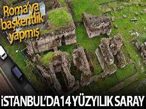 Sancaktepe Meydanı'ndaki 14 yüzyıllık saray gün yüzüne çıkarılıyor