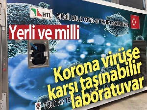 Korona virüse karşı yerli ve milli taşınabilir laboratuvar