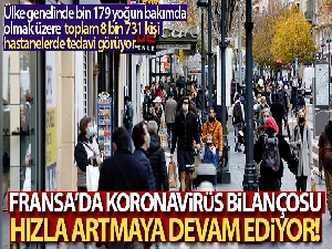 Fransa'da son 24 saatte korona virüsten 292 ölüm