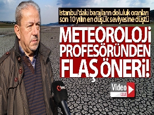 Meteroloji Profesörü Şen: 'Yağmur bombası atıldığında yüzde 30 yağış artırım yapabilirsiniz'