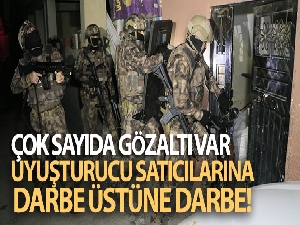 Adana'da uyuşturucu satıcılarına şafak operasyonu