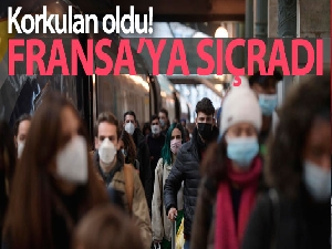 Mutasyon geçiren virüs Fransa'ya da sıçradı