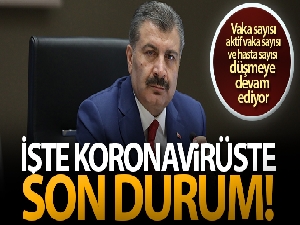 Son 24 saatte korona virüsten 253 kişi hayatını kaybetti