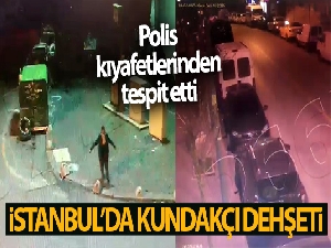 İstanbul'da kundakçı dehşeti kamerada