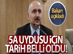 Bakan Karaismailoğlu: 'Pazartesiyi salıya bağlayan gece 5A uydumuzu uzaya fırlatacağız'