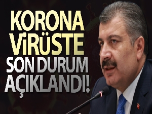 Türkiye'de son 24 saatte 15.692 koronavirüs vakası tespit edildi