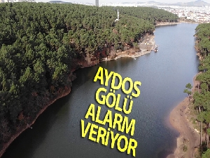 İstanbul Aydos Gölü alarm veriyor
