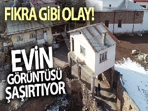 Fıkra gibi olay, bu odanın altından yol geçiyor