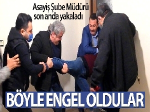 Sevdiği kızla evlenemeyen genç dokuzuncu kattan atlamak istedi