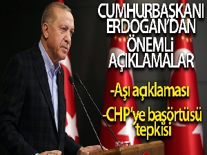Cumhurbaşkanı Erdoğan'dan gündeme dair önemli açıklamalar