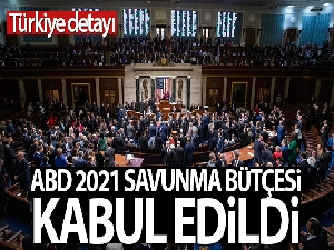 ABD Senatosu'ndan geçen 2021 savunma bütçesi, Trump'ın vetosunu aşıp yasalaştı