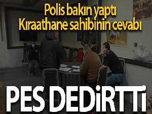 Bursa'daki kumar baskınında kıraathane sahibinin polislere cevabı ‘pes' dedirtti