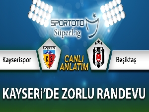 Beşiktaş Kayseri'de 3 puanı 2 golle aldı