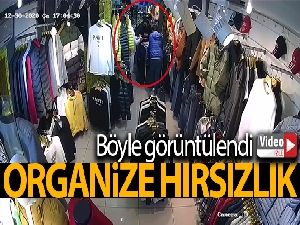 İstanbul'un göbeğinde organize dolandırıcılık ve hırsızlık kamerada