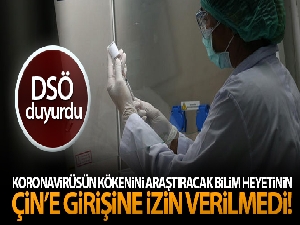 DSÖ: 'Çin, Covid-19'un kökenini araştıracak ekip için gerekli giriş izinlerini tamamlamadı'