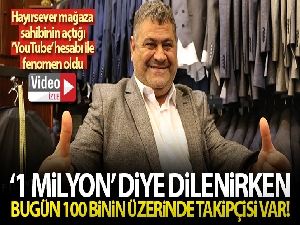 '1 milyon' diye dilenirken, bugün 100 binin üzerinde takipçisi var